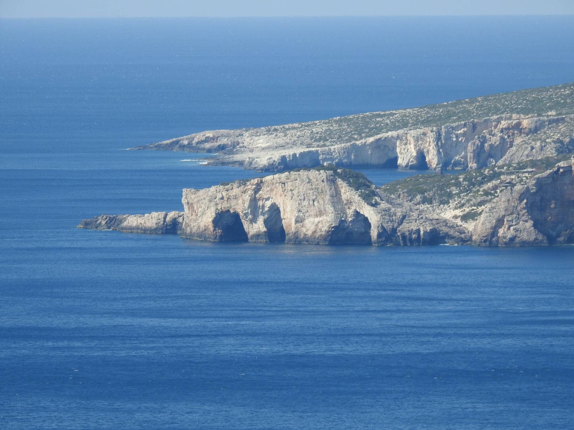 image presenting excursion Blue caves of Agalas